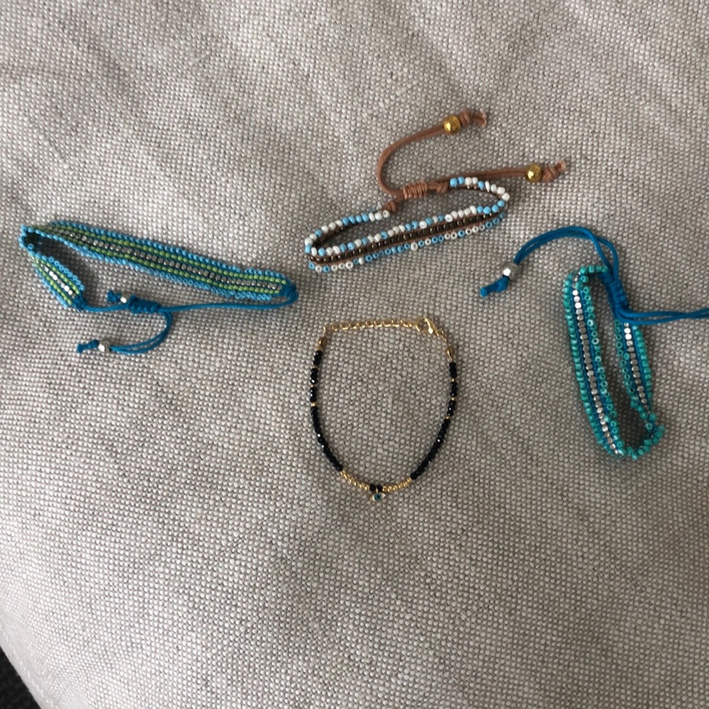 4 bracelets.Close outs Ellie Madison Designs